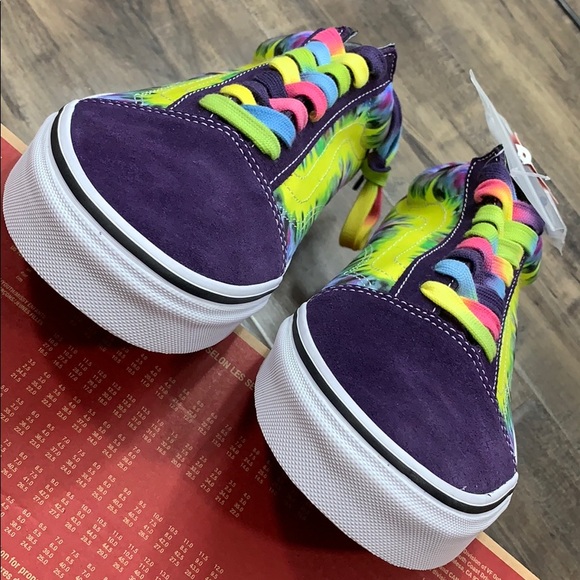 VANS OLD SKOOLTHE DYE Mysterioso/true white men’s - Picture 9 of 16